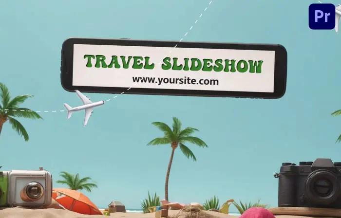 Stunning 3D Travel Adventure Frame Slideshow